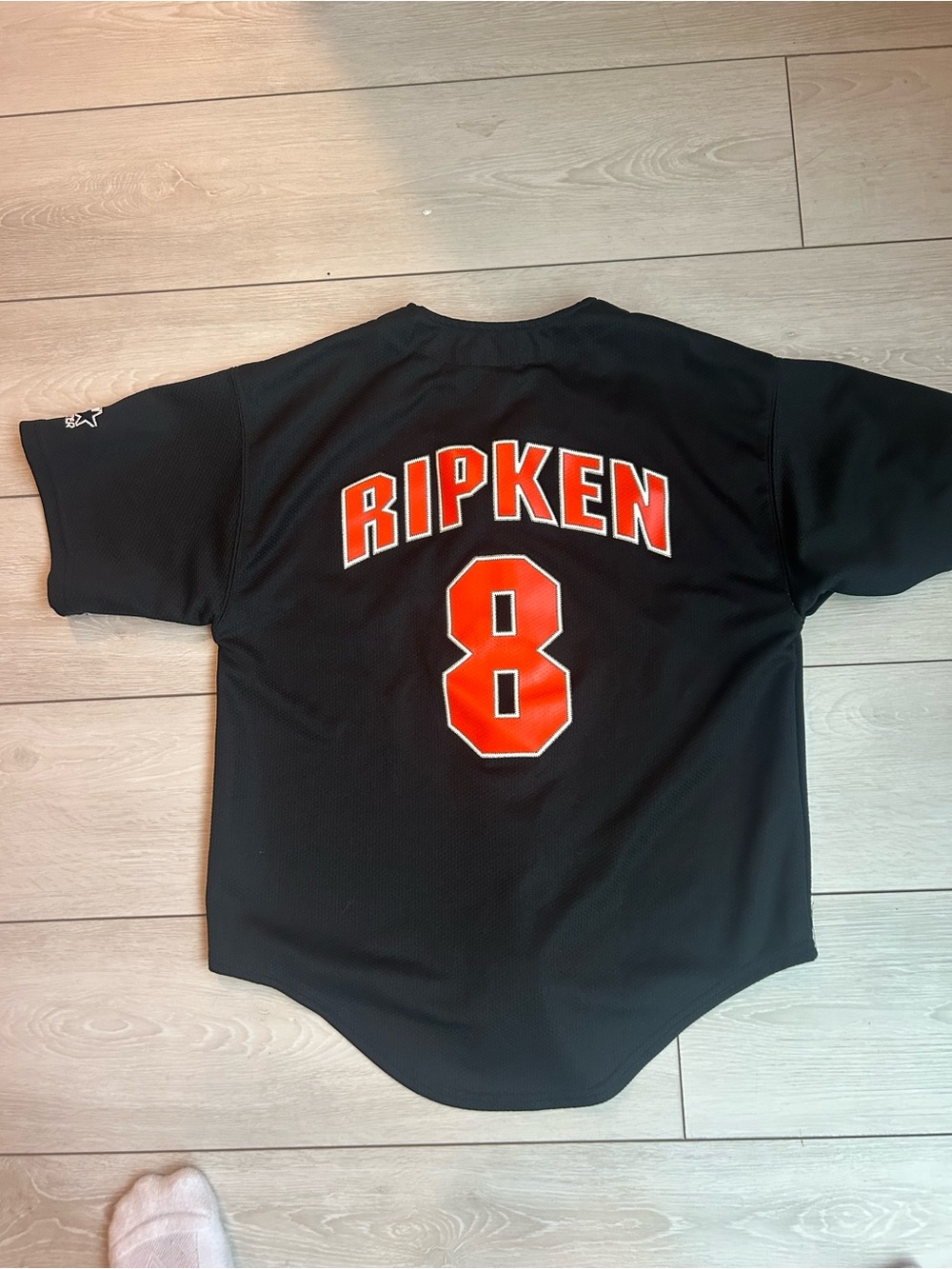 STARTER Cal Ripken Baltimore Orioles Baseball Jersey